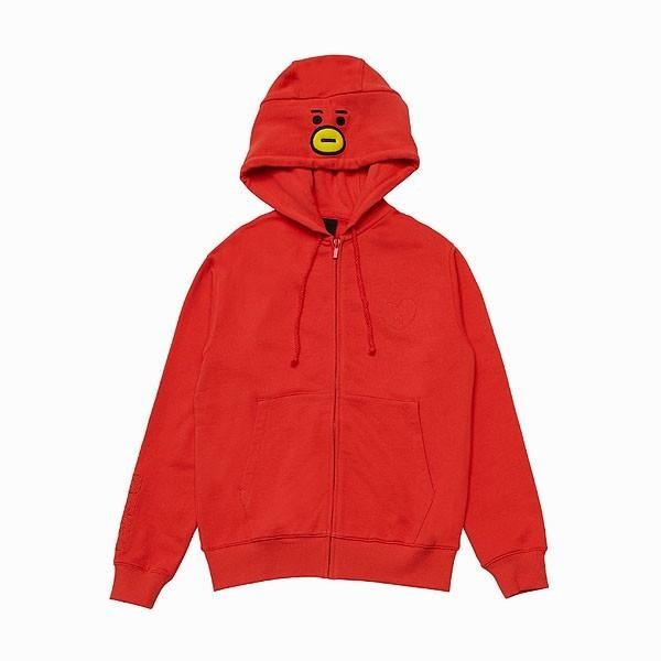 ＝BT21公式グッズ＝ バンタン BTS コスプレみたいなフードパーカー ≪TATA≫｜防弾少年団｜かわいい｜韓国雑貨｜お土産｜