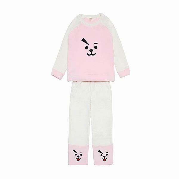 BT21公式グッズ＝ バンタン BTS ストライプパジャマ 上下セット(SHOOKY