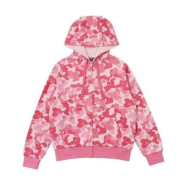 ＝BT21公式グッズ＝ バンタン BTS キャラクターが潜む 迷彩パーカー≪TATA≫｜防弾少年団｜かわいい｜韓国雑貨｜お土産｜