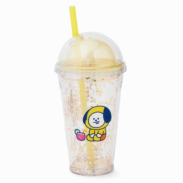 ＝BT21公式グッズ＝ バンタン BTS キラキラ輝く アイスタンブラー≪CHIMMY≫｜防弾少年団｜韓国雑貨｜お土産｜