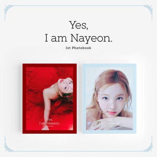 (書籍・写真集)TWICE ナヨン / Yes, I am Nayeon.(Burgundy Ver.) or(Sky Ver.)