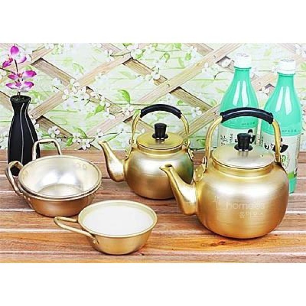 韓国雑貨 マッコリ飲むなら やっぱりコレがないと(やかんと２つの器セット)｜かわいい｜お土産｜homeos929883+954412