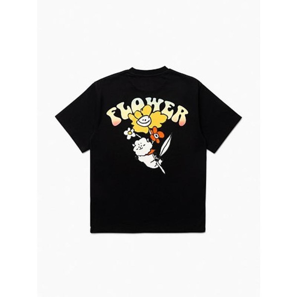 BT21公式グッズ＝ バンタン BTS 2020年春夏モデル 半袖Tシャツ ≪全員