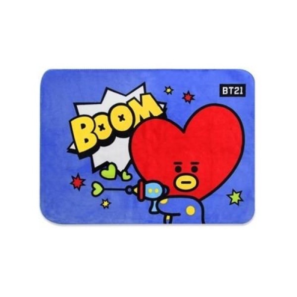 BT21公式グッズ＝ バンタン BTS キャラクターブランケット ひざ掛け