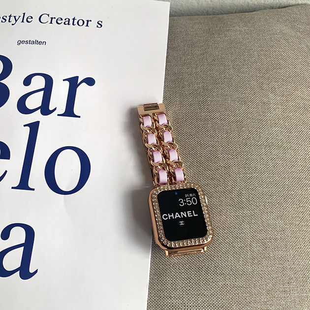 apple watch10 バンド ステンレス ベルト アップルウォッチ SEバンド 40mm 44mm 42mm 46mm 革 レザー 二重 | Apple Watch Series 10 | 18