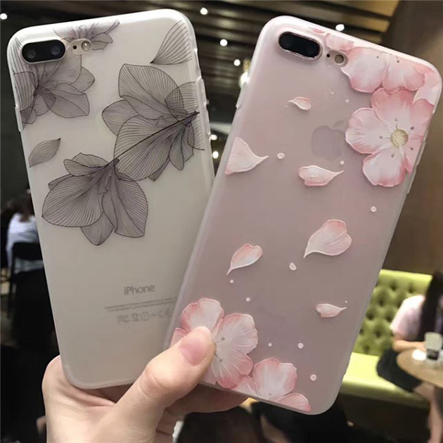 スマホケース クリア iPhone14 pro SE3 16e ケース 透明 アイフォン15 カバー アイホン12 mini 13 携帯ケース スマホ 11 iPhoneケース 花柄 かわいい | iPhone 14 Pro | 05