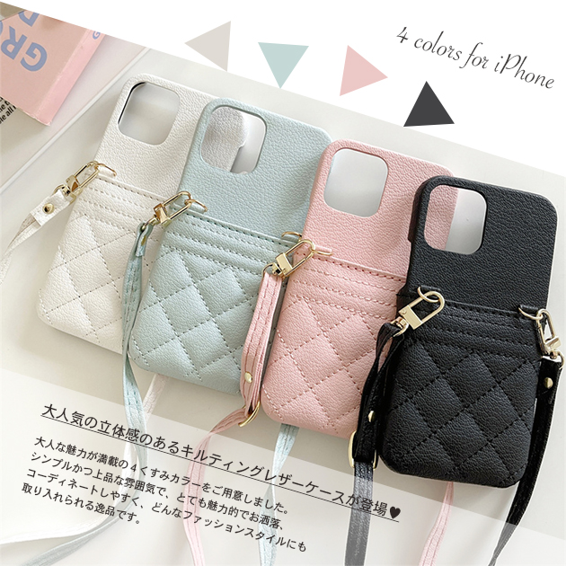 スマホケース ショルダー iPhone12 SE2 16e ケース 手帳型 アイフォン15 14 カバー アイホン13 携帯ケース スマホ 11 iPhoneケース カード収納 背面 | iPhone 12 mini | 05