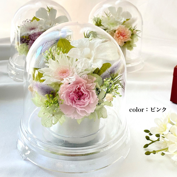 お供え花 プリザーブドフラワー 仏花 訃報 喪...の詳細画像3