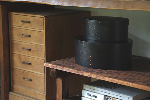 AXCIS（アクシス） シェーカーボックス S M 2個セット 黒 収納ボックス