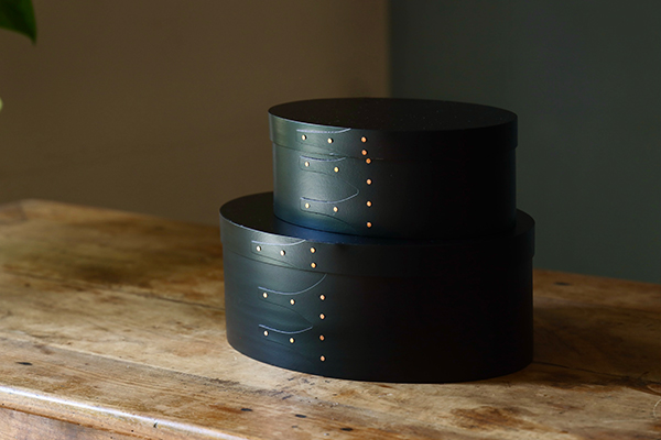 AXCIS（アクシス） シェーカーボックス S M 2個セット 黒 収納ボックス