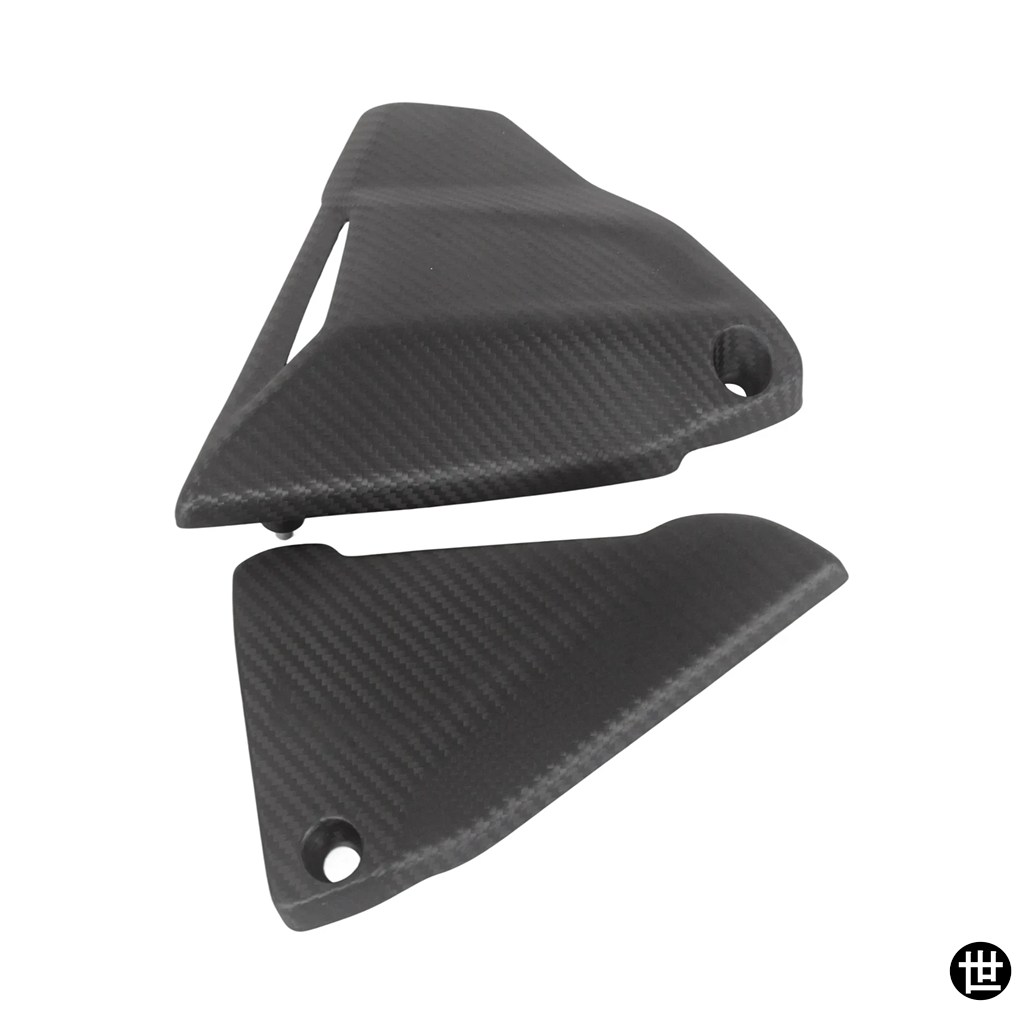 BMW R1200GS 2013-2018 R1200R/RS 2015 2016 R1250GS 2017 カーボンサイドパネルサイドバッテリーカバーバイク 造用の画像
