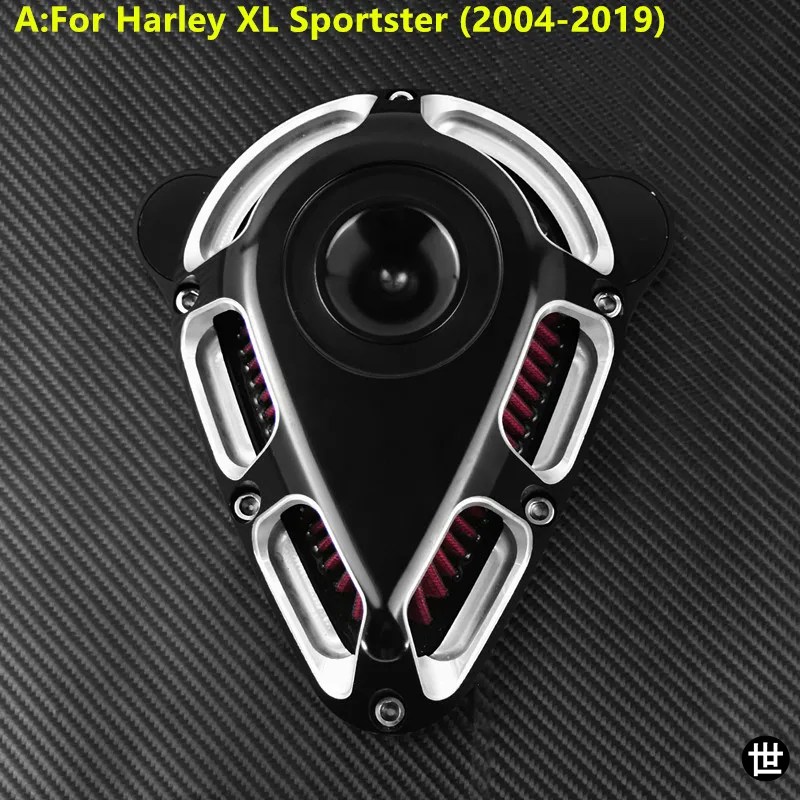 ブランド登録なし - ハーレー 運動競技はやりっ子 XL883 ツーリング エレクトラ グライド ロードグライド ダイナ ファットボーイ用 自動二輪車用エアクリーナーフィルター