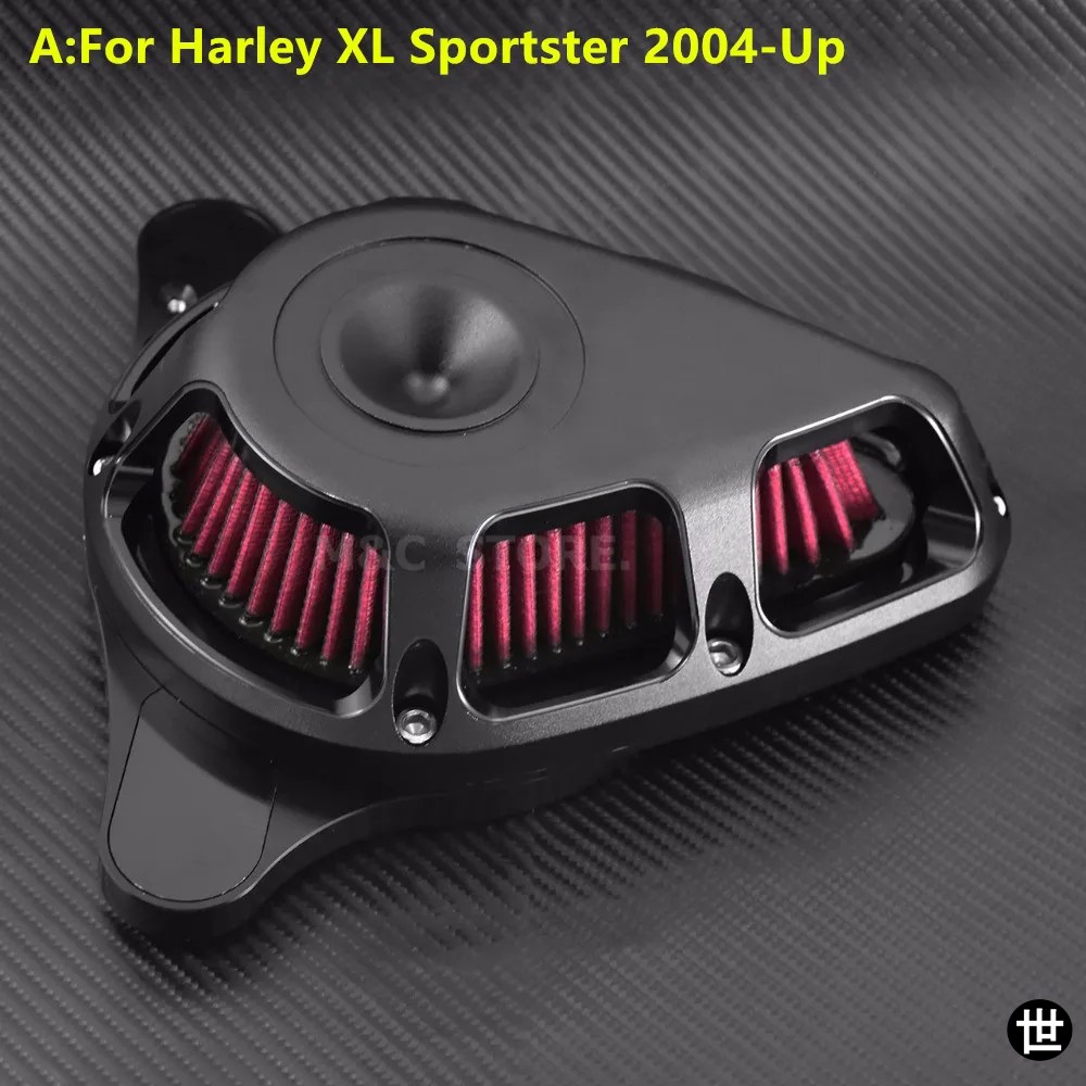 ブランド登録なし - ハーレー 運動競技はやりっ子 XL883 ツーリング エレクトラ グライド ロードグライド ダイナ ファットボーイ用 自動二輪車用エアクリーナーフィルター