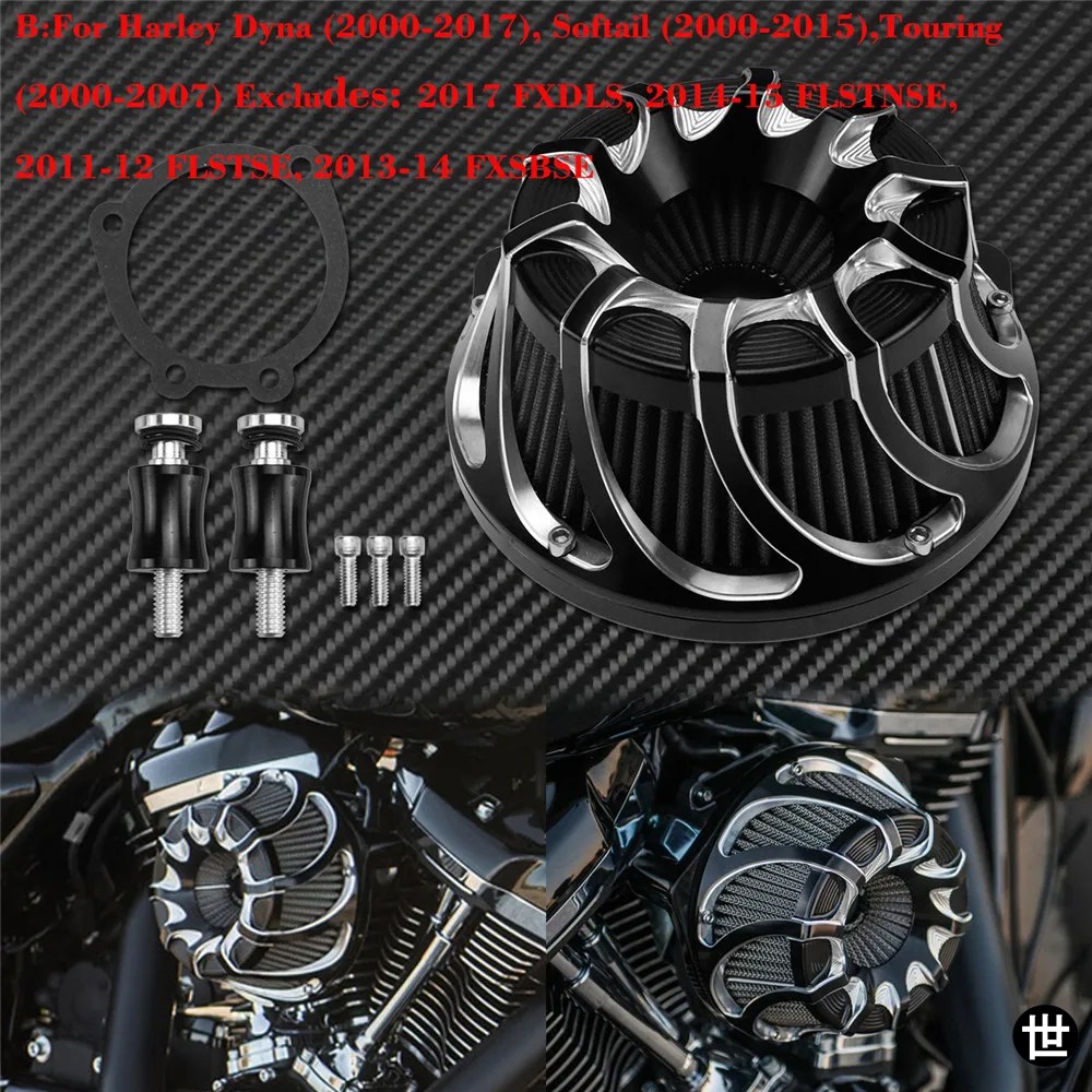 バイク用エアクリーナーインテークフィルター グレー エレメント ハーレー ツーリング エレクトラ ストリートグライド FLHX スポーツスター Xの画像