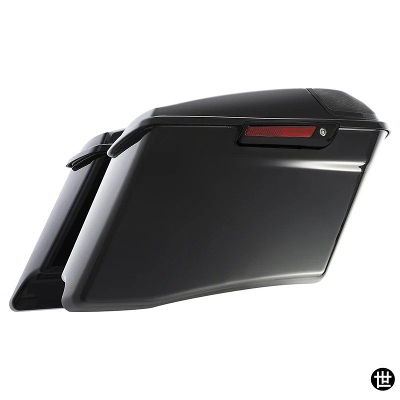 ハーレー ツーリング CVO ロードキング ロードグライド エレクトラグライド 2014-2024年式用 4インチ拡張サドルバッグの画像
