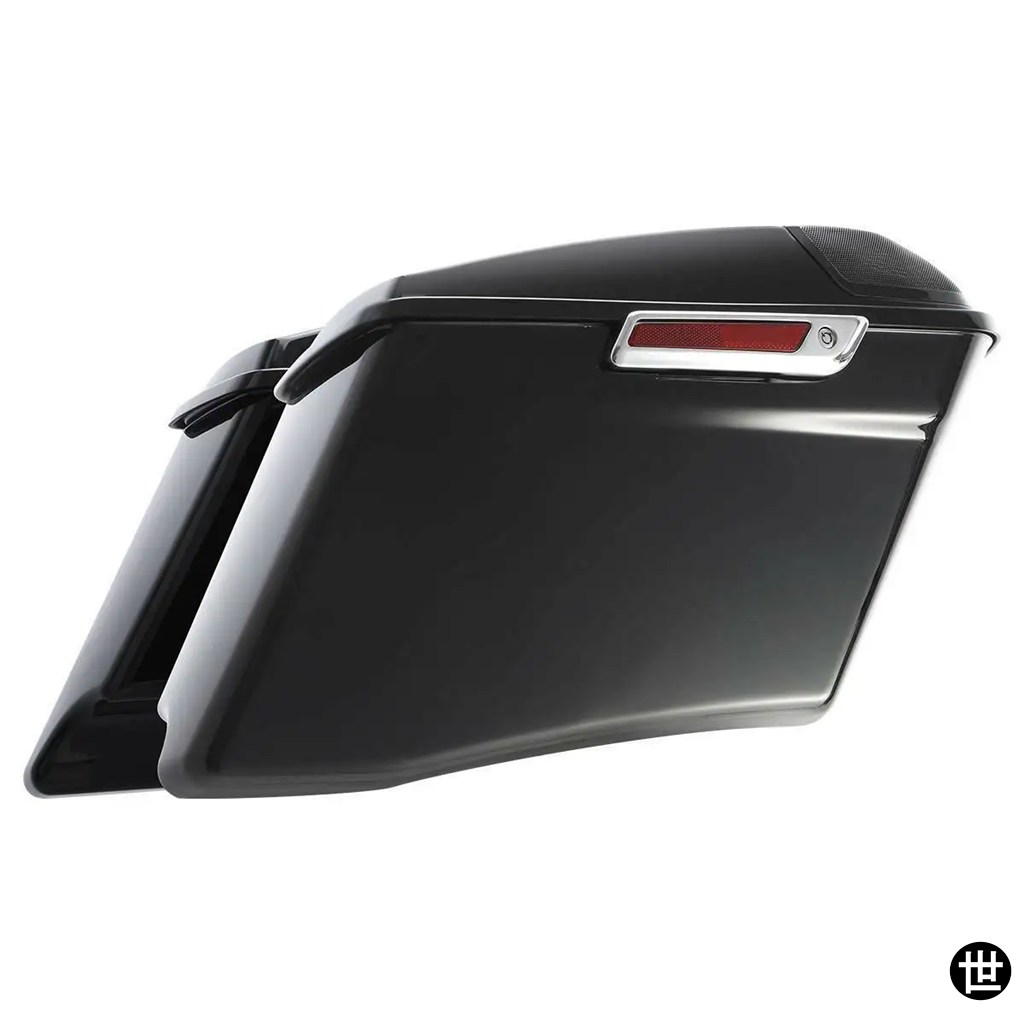 ハーレー ツーリング CVO ロードキング ロードグライド エレクトラグライド 2014-2024年式用 4インチ拡張サドルバッグの画像