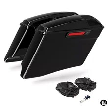 ハーレー ツーリング CVO ロードキング ロードグライド エレクトラグライド 2014-2024年式用 4インチ拡張サドルバッグの画像