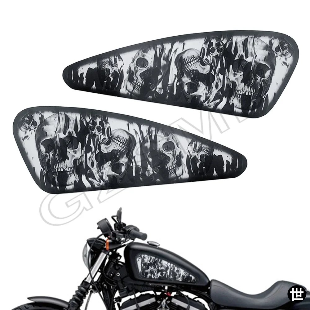 ハーレー スポーツスター 1200 48 72 バイク燃料タンク デカール