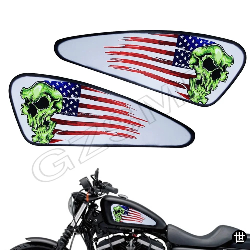 ハーレー スポーツスター 1200 48 72 バイク燃料タンク デカール