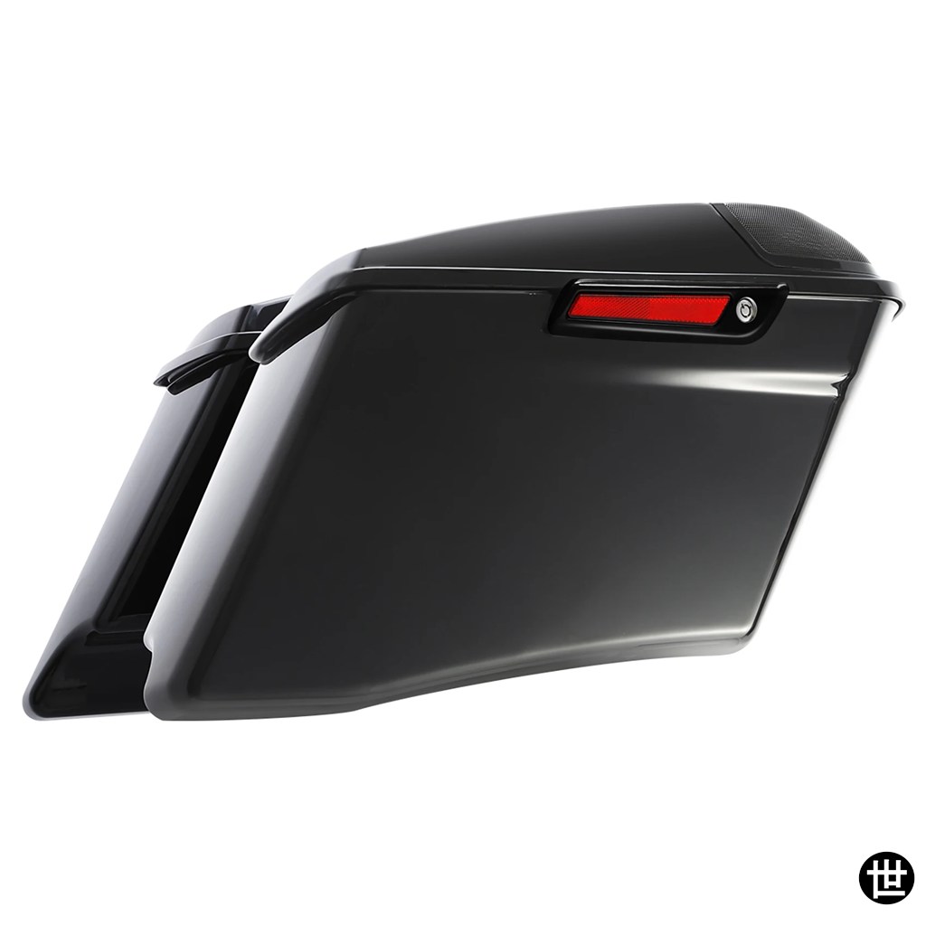 ハーレーツーリング ストリート エレクトラグライド ロードキング ウルトラクラシック CVO 2014-2024 2019年モデル用 4インチ拡張サドルバッグの画像