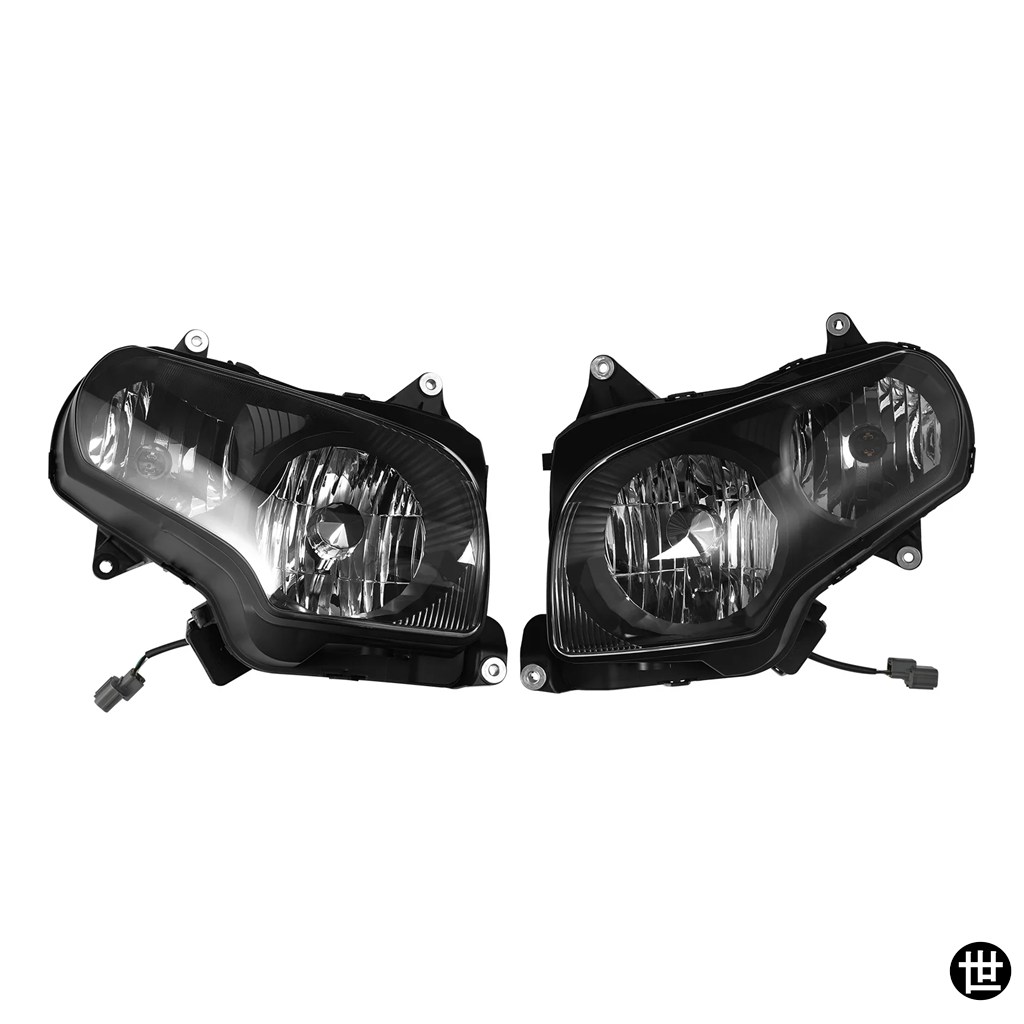 ホンダ ゴールドウイング 1800 GL1800 2001-2017 2010 バイク用フロントヘッドライトアセンブリ ヘッドランプライトの画像