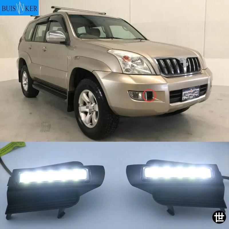 トヨタ ランドクルーザープラド 120 LC120 GRJ120 2002〜2010 用 LED