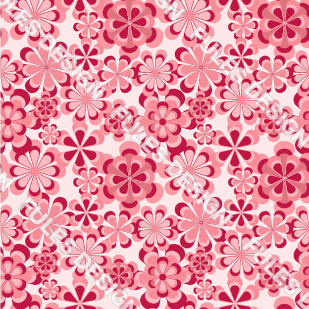 生地 布 厚手 ダブルスエード レトロ 花柄 北欧 かわいい 商用利用可能