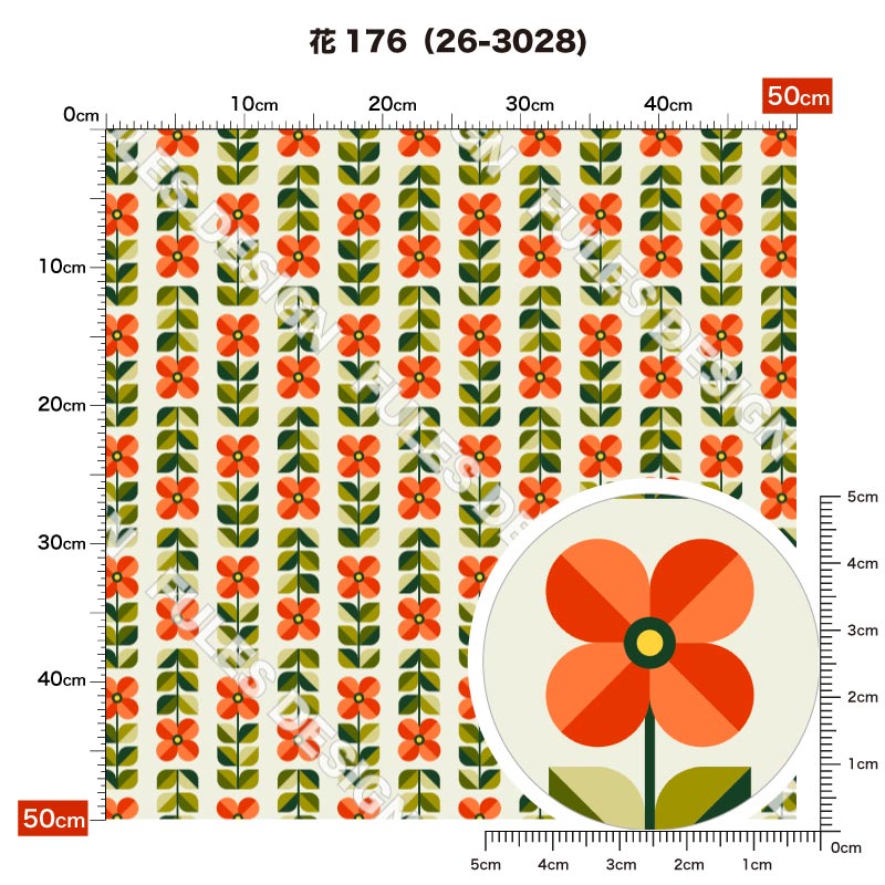 花176 柄詳細