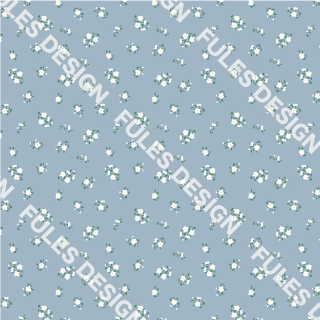 裏毛ニット生地 布 スウェット 小花柄 レトロ かわいい 女の子 裏