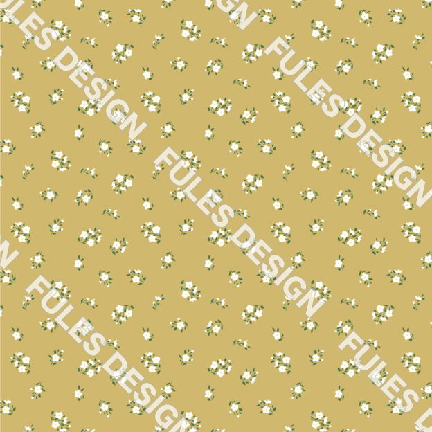 裏毛ニット生地 布 スウェット 小花柄 レトロ かわいい 女の子 裏