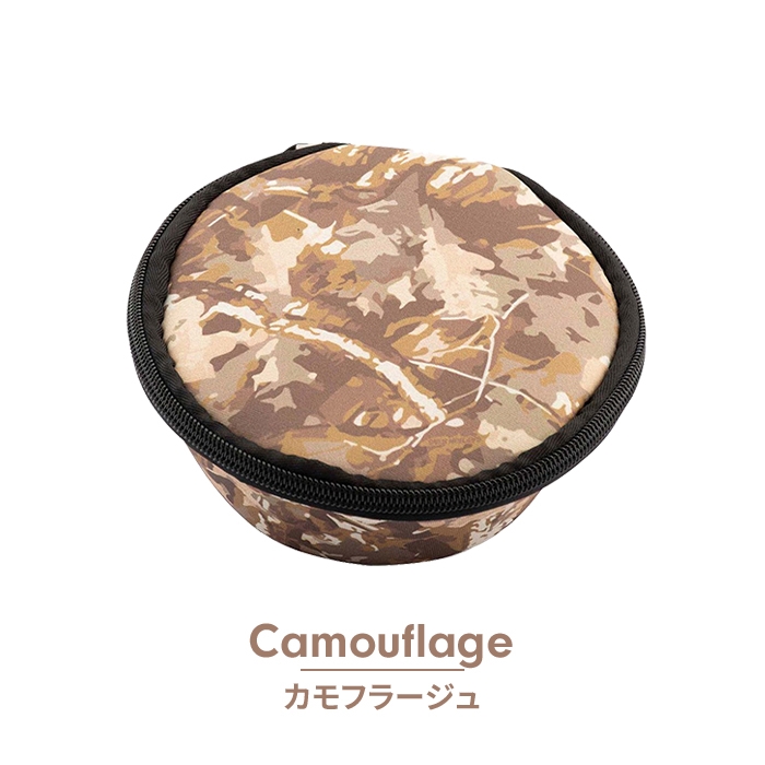 シェラカップケース シェラカップ 収納ケース ポケット付き 4個収納