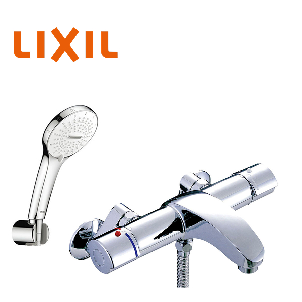 [BF-A147TSR]INAX/LIXIL サーモスタット付シャワーバス水栓　 アウゼ　SPA U（めっき仕様）一般地仕様〈BF-A147TSMの後継品〉 | 