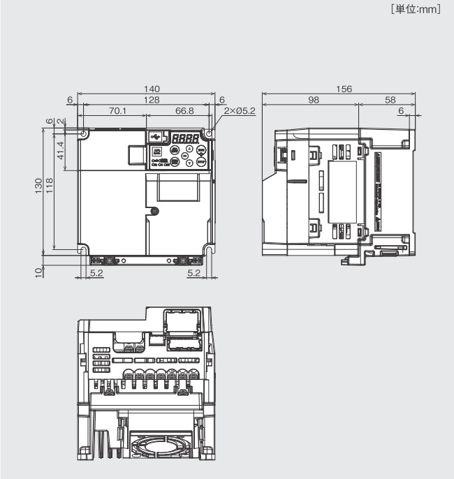Aceシリーズの図面です