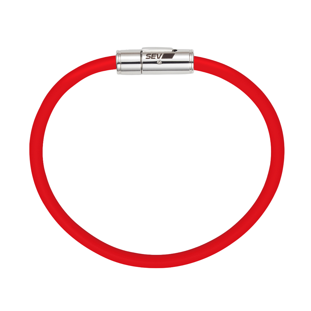 SEV Looper Bracelet サイズ19 レッド SEV（セブ） SEVルーパーブレスレット : SEV公式オンラインショップ