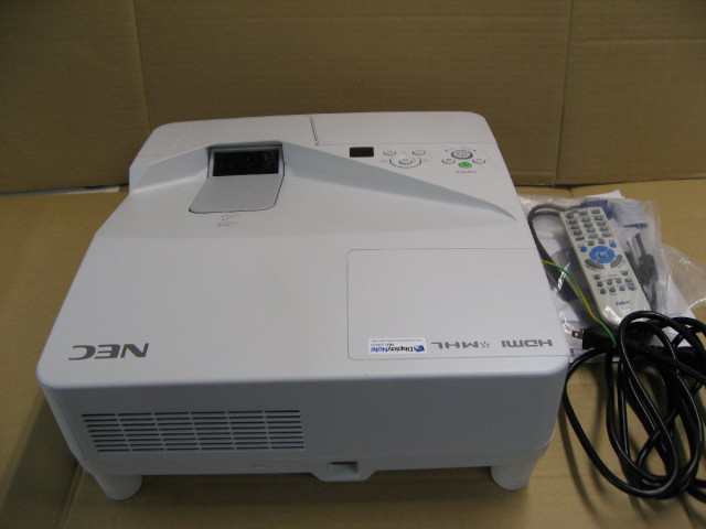 プロジェクター 短焦点 おすすめ（NEC）（プロジェクター機能 