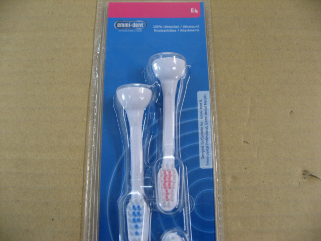 EMMI-DENT 電動歯ブラシ用替えブラシ （4本入） E4 EMMIDENTE4