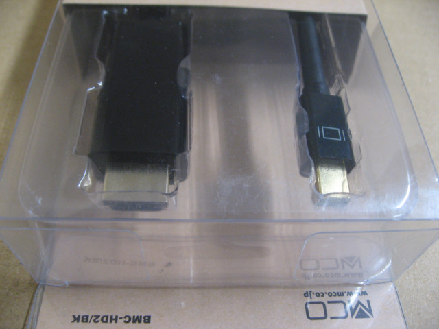 ミヨシ 2.0m[Mini DisplayPo...の詳細画像1