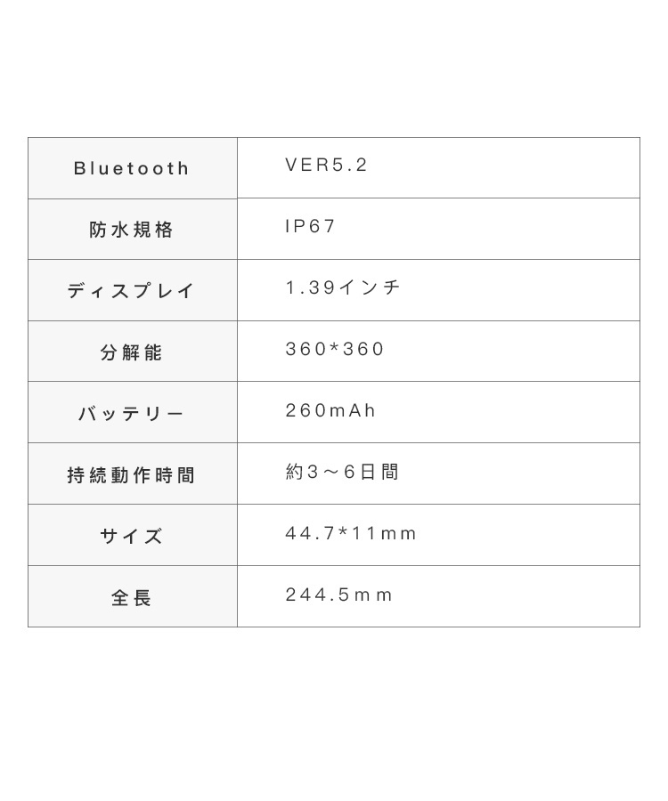 スマートウォッチ 通話機能  日本製センサー 健康管理 1.39インチ大画面 iphone android 対応 日本語 説明書 高級感 睡眠 IP67防水｜sevendialsss｜26