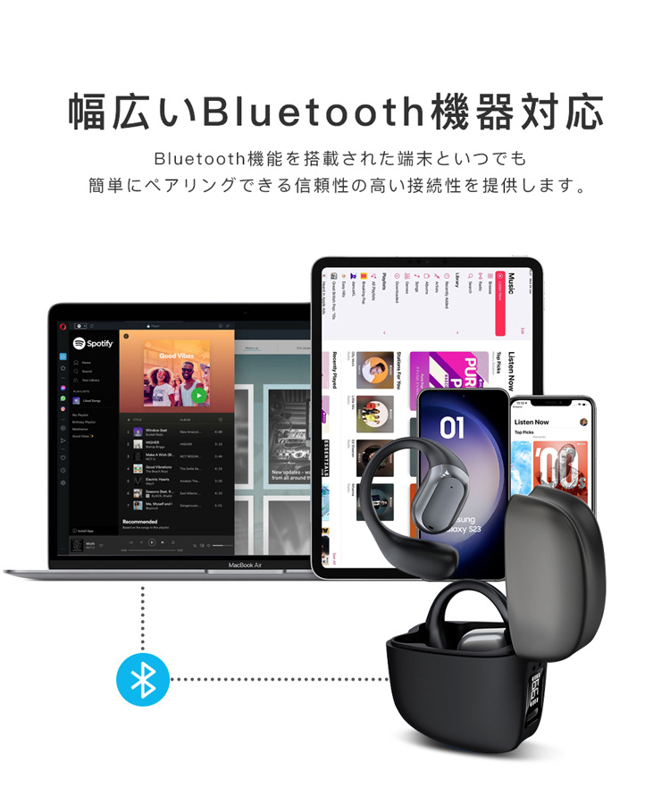 イヤホン ワイヤレスイヤホン bluetooth5.3 iphone15 ブルートゥース 片耳 両耳 残量表示 音量調整 iPhone/Android ヘッドホン 小型 軽量 高音質 左右分離｜sevendialsss｜22