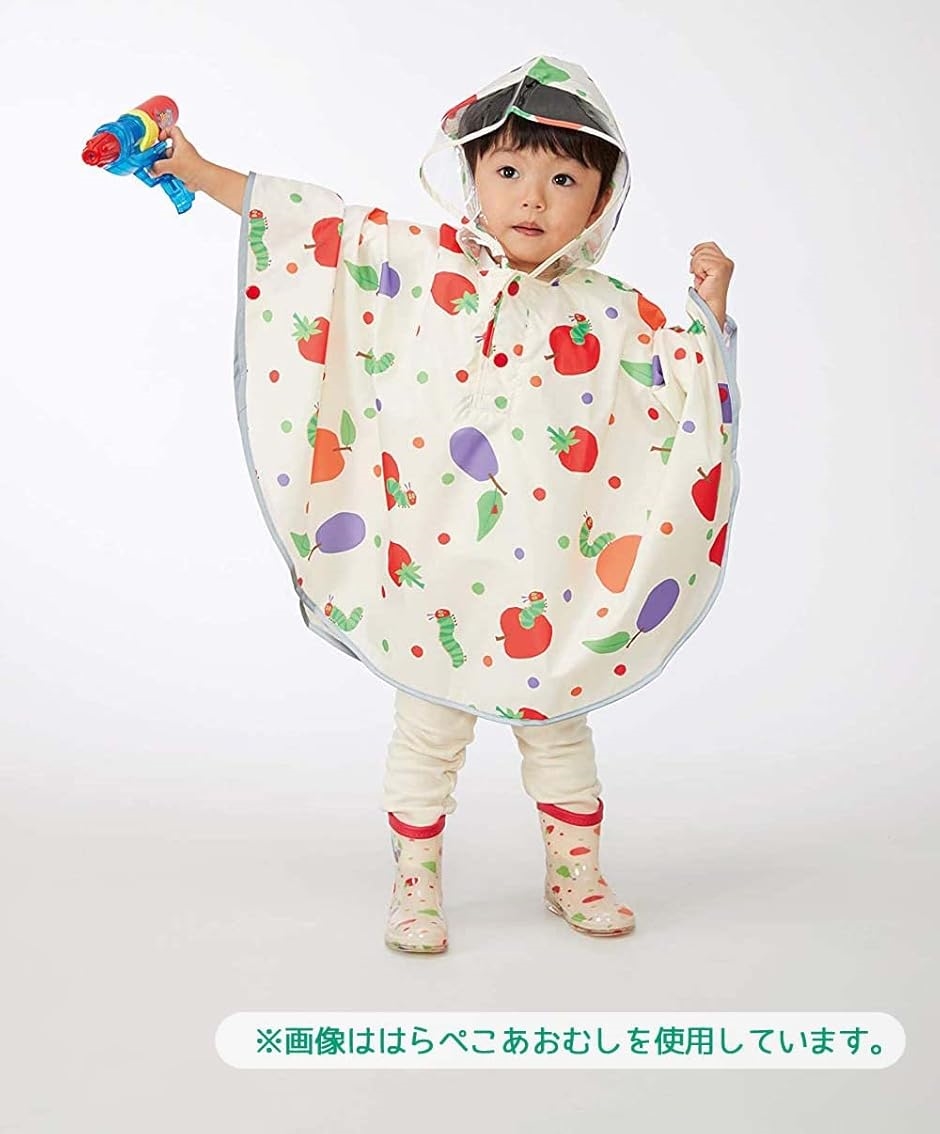 レインポンチョ レインコート 子供用 適応身長 80-100cm RAPO2-A(ノンタン,  80-100 Regular) | ブランド登録なし | 04