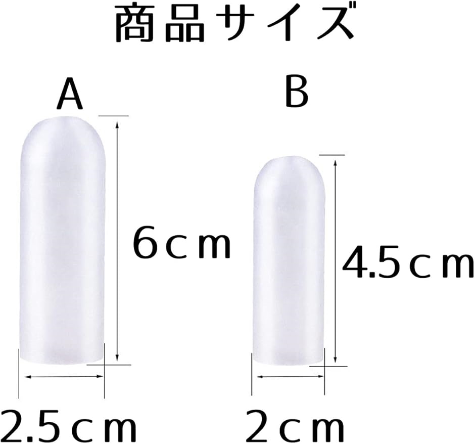指サポーター 10個セット 親指 防水 保護 キャップ(透明,  Cタイプ) | ブランド登録なし | 02