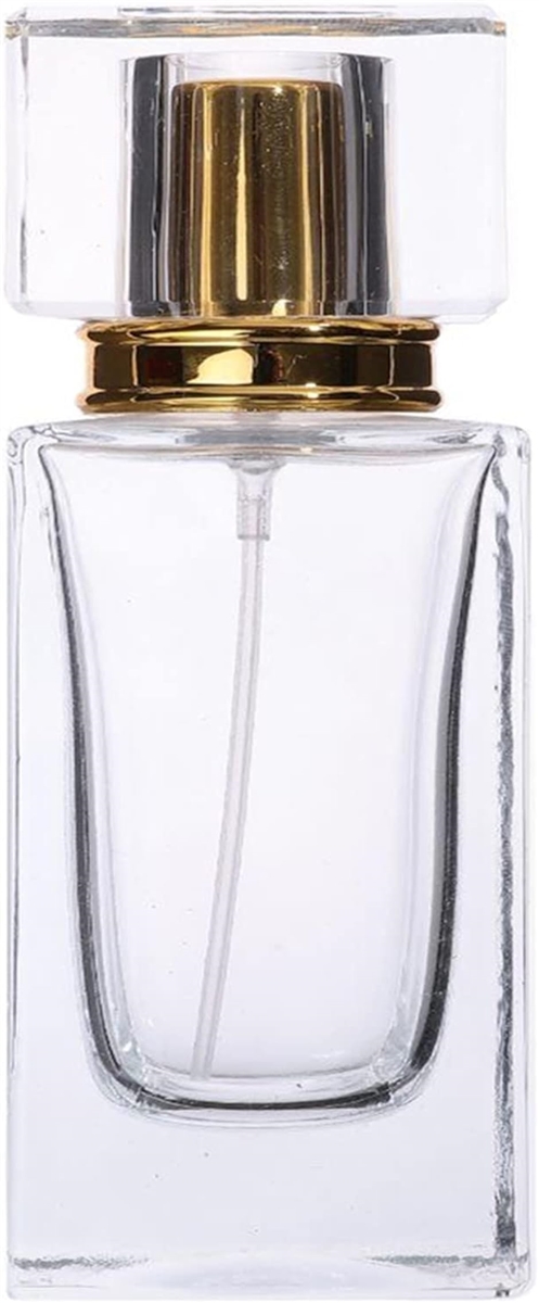 香水瓶 香水アトマイザー 香水用ガラスボトル 詰替用ボトル 化粧水用瓶 ゴールド 50ml( ゴールド 50ml)｜sevenleaf