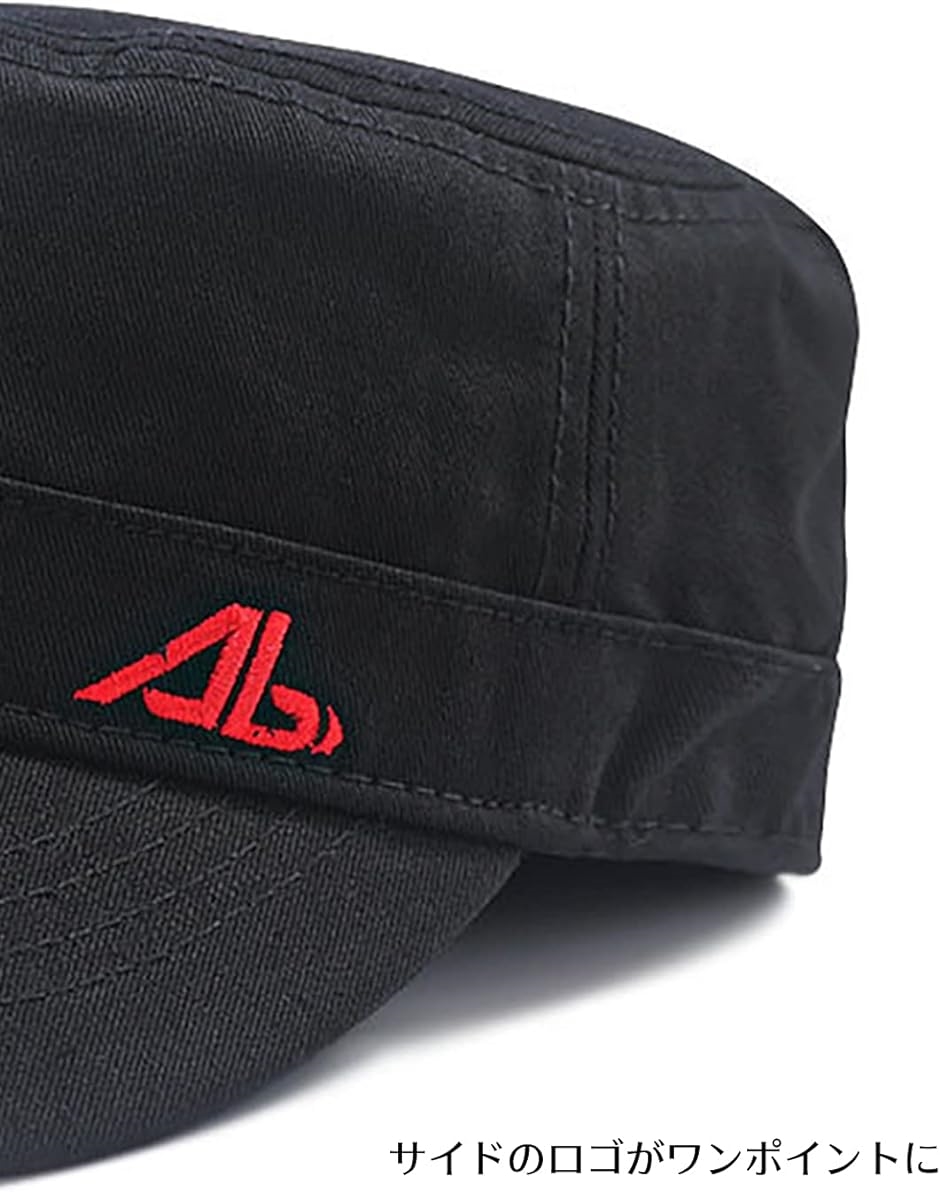 ラクエスト 大きいサイズ 深め コットン ワークキャップ 帽子( ブラック・ブラックロゴ, XL) :2B420TF6V6:セブンリーフ 通販  