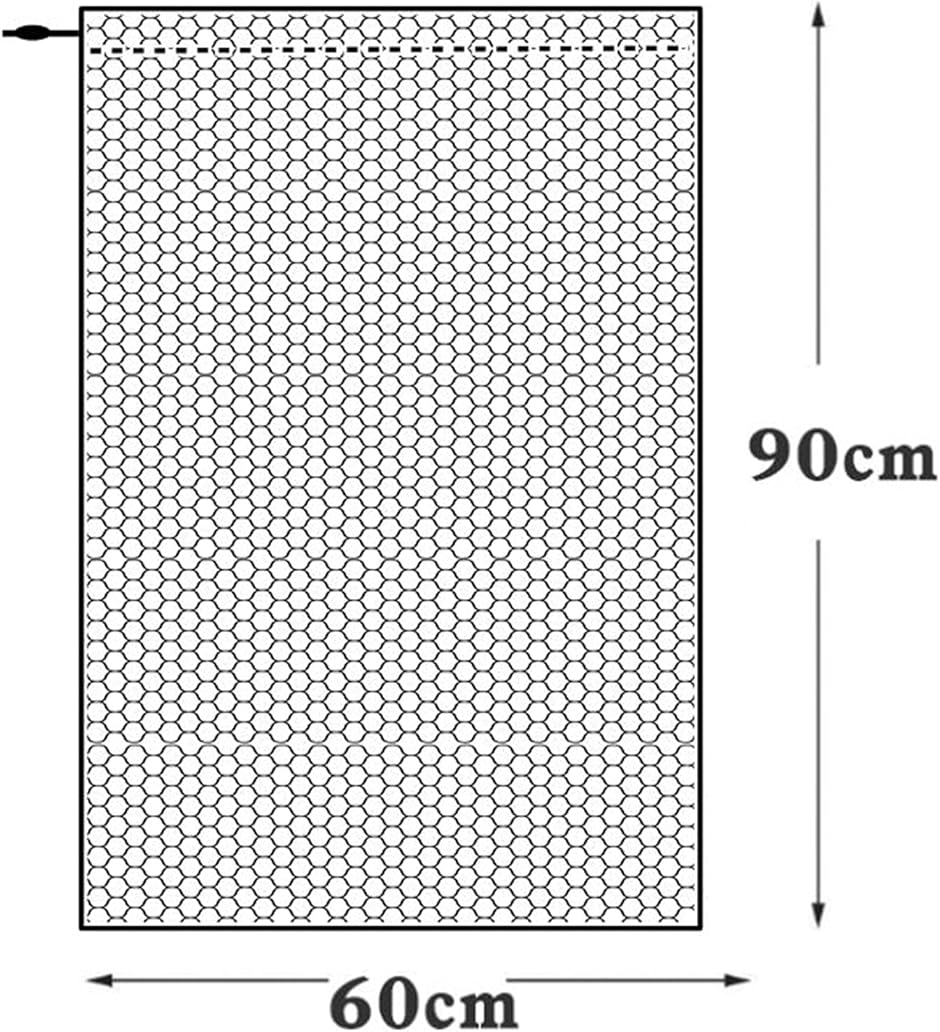 洗濯ネット 大 ランドリーネット 布団 せんたくネット 60x90cm 特大 洗濯機(ブラック 粗めタイプ 90x60cm 2枚セッ) | ブランド登録なし | 04