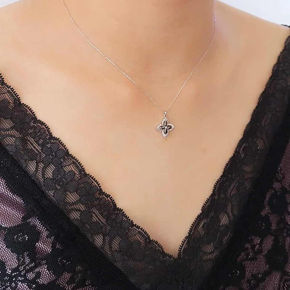ブラックダイヤモンドペンダント ネックレス 0.4 | ブランド登録なし | 02