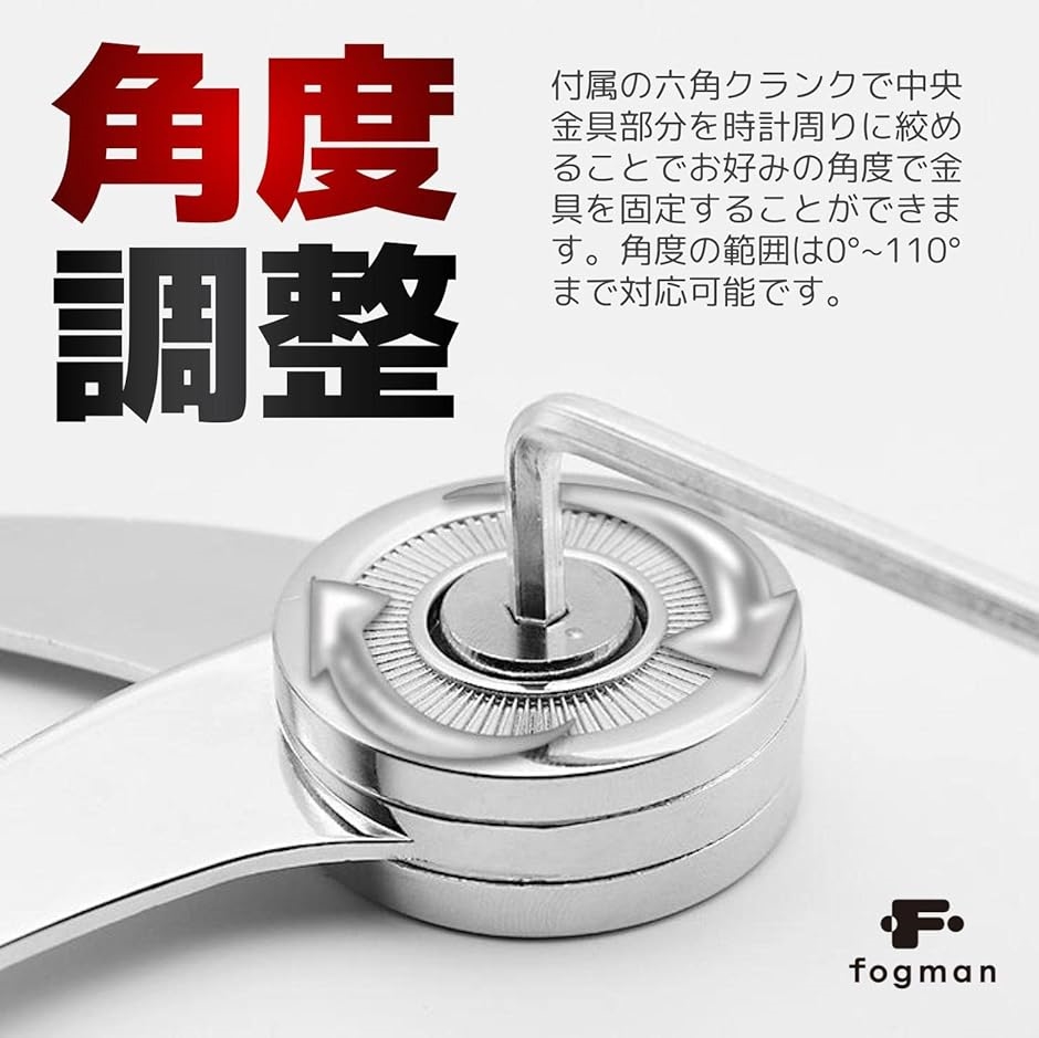 ヒンジ 金具 蝶番 折り畳み 蓋 食器棚 サポート 2本セット | ブランド登録なし | 02