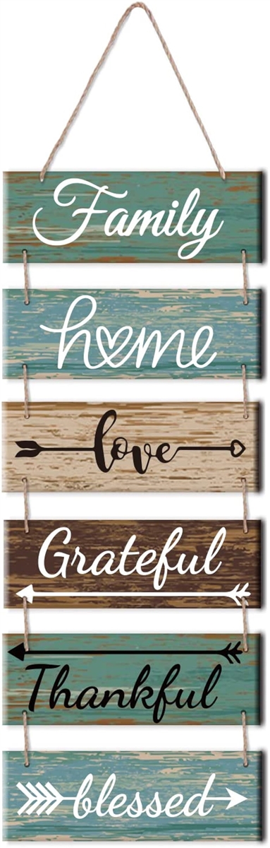 【上品】木製ボード 壁ウェルカムプレート ウォールアート family home love( family home love grate)