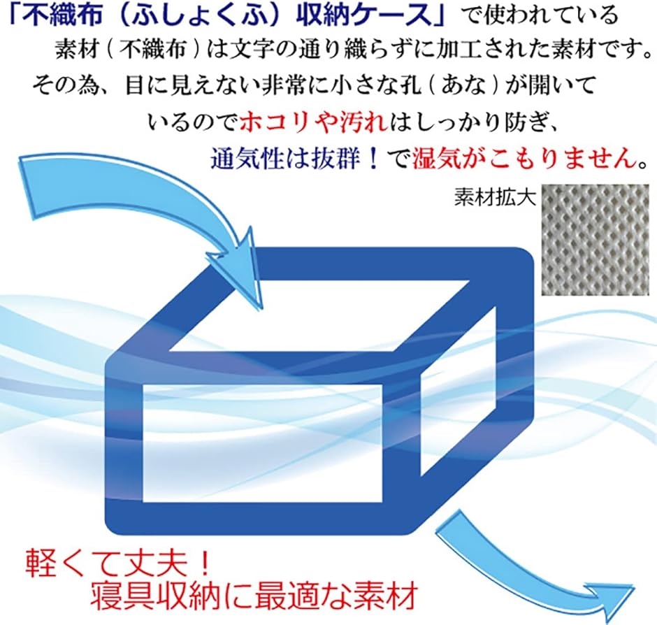 布団収納袋 大容量 持ち手付き ケース 寝具や衣類をまとめて入れられる 軽量 バッグ 引っ越し MDM(黒色,  約95x34x高さ60cm) | ブランド登録なし | 07