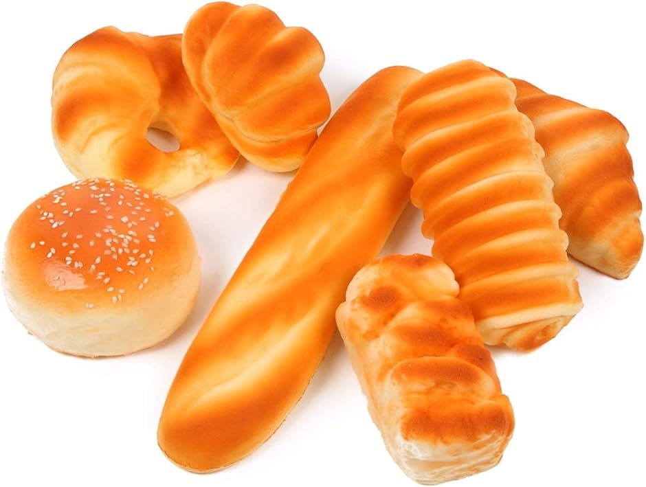 Yahoo! Yahoo!ショッピング(ヤフー ショッピング)食品 サンプル パン スイーツ ディスプレイ リアル 見本 セット（パン7個・カゴなし）