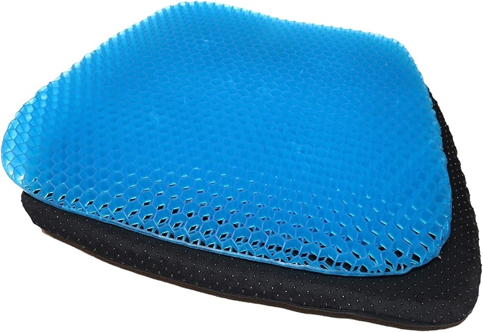relaxheal ゲルクッション 椅子 お尻が痛くならない ジェルクッション 車 座布団( 1枚販売,  40x45x3.5cm)